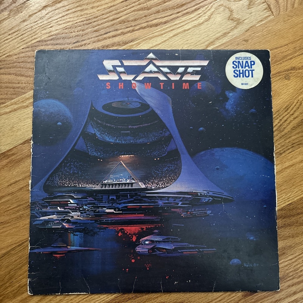 Slave Showtime Vinyl LP Record 1981 Cotillion SD 5227 Funk Soul Snap‎ Shot
